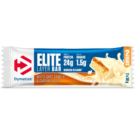 Dymatize Elite Layer Bar White Chocolate Vanilla & Caramel