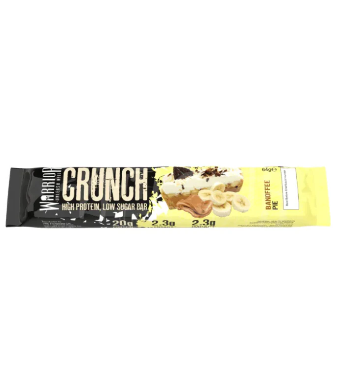 Warrior Crunch Protein Bar Banoffee