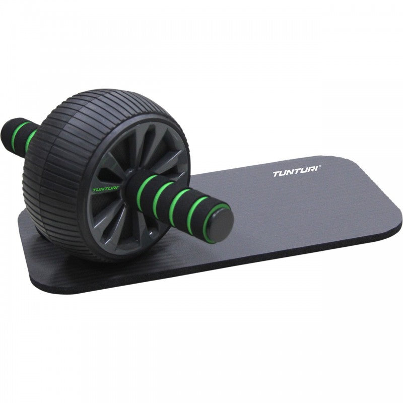 Tunturi Pro Exercise Wheel Deluxe Ab Roller mit Matte